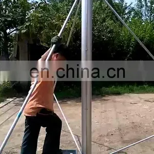 10m Monitoring Electrical Pole Telescopic Mast Pole thumbnail-1
