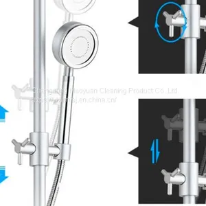 Simple Shower Spary Head Wall Mounted Bathroom Shower Set Mier Tap thumbnail-3