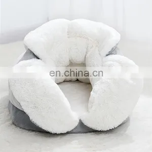 Pets Sleep Zone Cuddle Cave Soft Cat Bed Washable Cuddle Cave Pet Bed, thumbnail-7