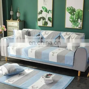 Chenille Fabric Sofa Cover Modern Couch Cover For Living Room Decor Slip-resistant Sofa Towel Home Textile Funda Sofa Slipcover thumbnail-4