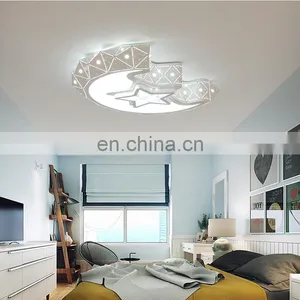 Creative Ceiling Bedroom Lights Modern Simple Lights Stars Moon Lights for Children Room thumbnail-5