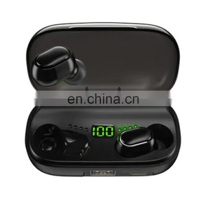 Earphone Headphone Version 5.0 High Quality 2021 Amazon Top Seller Wholesale Cellphone Headset Earbuds Wireless Stereo Earphone thumbnail-1