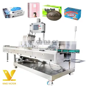Automatic Disposable Protection Medical N95 Face Mask Carton Box Books Cup Instant Noodles Box Pack Machine thumbnail-1
