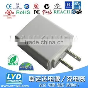 LYD 2015 New Product 5V 3000mA 15W 5 Port Usb Wall Charger,multi Usb Charger thumbnail-3