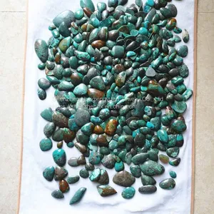 Natural Chinese Turquoise Free Shape Cabochons Loose Gemstones thumbnail-1