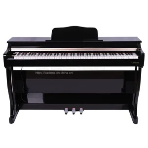 China Professional Electric Piano Manufacturer With LED Display Function Box 88 Key Music Electronic Piano thumbnail-1