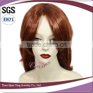 Cheap Fashion Short Light Brown Party Wigs thumbnail-2