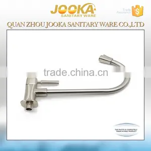 2016 China Single Hole Long Handle Wall Mounted Brass Water Tap thumbnail-4