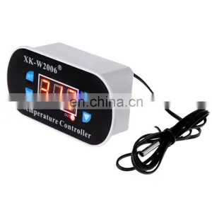 XH-W1308 W1308 Adjustable Digital Cool Heat Sensor Red/Blue Display Temperature Controller Thermostat Switch DC 12V/24V/220V thumbnail-1