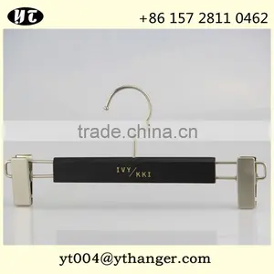 Flat Wooden Hangers for Costom Logo and Pants Hanger thumbnail-3