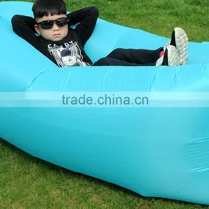 Outdoor Convenient Inflatable Lounger Air Sleeping Bag thumbnail-1