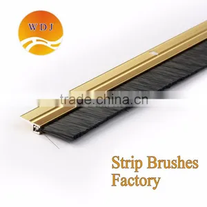 Ally Brush Draught/Draft Excluder, 33/36" Lengths & Various Finishes thumbnail-3