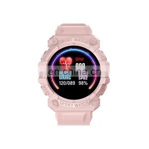Cheap Sports Fitness Tracker FD68S Smart Watch Waterproof Heart Rate Monitor Round Screen FD68S Smartwatch for Men thumbnail-1