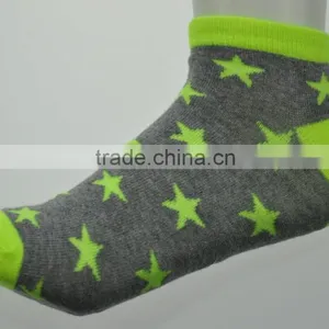 Girl Fluo Ankle Socks, Low Cut Socks. thumbnail-4