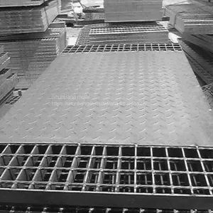 Stainless Steel Loft Ground Grid Composite Steel Grating Hot-dip Galvanized Steel Grating Cover thumbnail-3