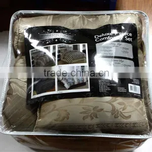7pcs Factory Direct Sales Fancy New White Stripe Cheap Wholesale Bed Comforters for Hospital in Low Price as Used Comforters thumbnail-3