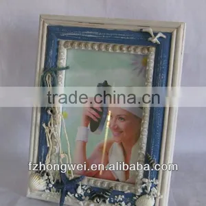 New Design! Shabby Chic Wooden Photo Frame for Desktop/Wall Hanging Decor thumbnail-1