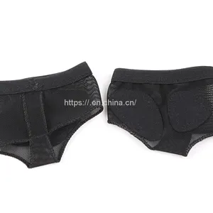 Black Color Dance Sole Sock Foot Thongs Dancing Foot Protective Sleeve Dance Foot Guards thumbnail-3