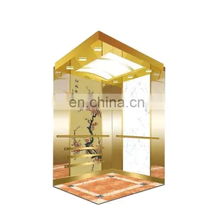 Fashion Design Stainless Steel Elevator Parts Elevator Cabin thumbnail-1