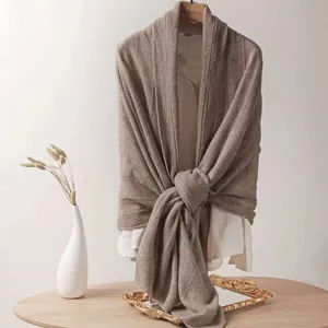 High Quality Super Soft Colorful Winter Fashionable Women Wool Scarf thumbnail-5