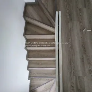 Foshan Wood Flooring Black Walnut Laminate Flooring MDF Flooring 12mm Engineering Wood Flooring thumbnail-2