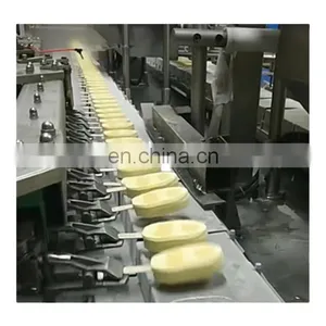 Factory Industrial Automatic Stick Ice Cream Production Line Ice Lollipop Popsicle Making Machine thumbnail-1