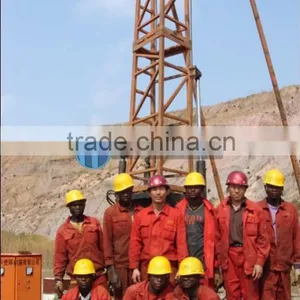 Hydraulic,700-1000m Depth,can Drill Hard Rock!!! HF-4T Tower Mounted Full Set Core Drilling Rig thumbnail-1