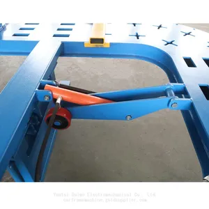 Manganese Steel Car Frame Machine Chassis Straightening Bench With 4 Pulling Towers thumbnail-2