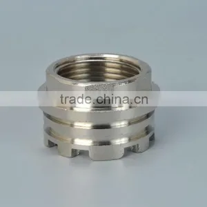 Gernal NPT Pipe Threaded Brass Inserts With Chrome or Nickel Plating thumbnail-3