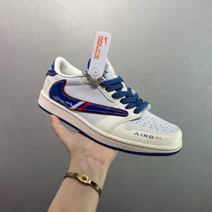 Nike Air Jordan 1 Low Customized AJ Collaboration Low-top Retro Sneakers, Comfortable Running Shoes for Men and Women thumbnail-1