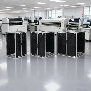 100 штук стеллажей для хранения печатных плат (PCB) с вместимостью 2 колоннами, антистатические стеллажи для печатных плат (PCB) для линий SMT thumbnail-4