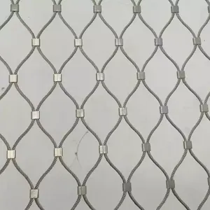 High Tensile Fall Protection Net Anti-Drop Net for Bridge Side thumbnail-2