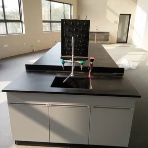 Laboratory All-Wood Central Workbench thumbnail-2