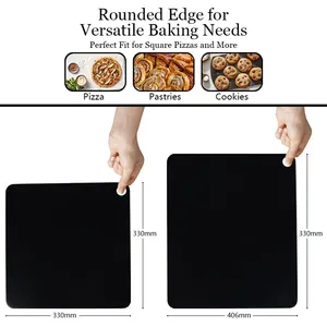 OEM Professional Non-stick Carbon Steel Pizza Steel thumbnail-2