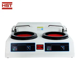 HST MP-2C Double Disk Double Control Metallographic Sepcimen Grinding and Polishing Machine thumbnail-1