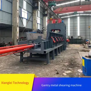 Plastic Non-ferrous Metal Packing Hydraulic Gantry Shear. Supplied by Xianglei Technology, Y-180 Gantry Metal Shearing Machine thumbnail-2