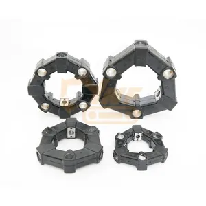 Customizable for Centaflex Mikipulley Lovejoy Excavator Rubber Coupling Flexible 4A 4AS 8A 8AS S Mikipulley Lovejoy Coupling thumbnail-1
