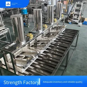 Commercial and Household Stainless Steel Tofu Forming Machine, High-efficiency Pneumatic Tofu Production Line thumbnail-2