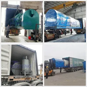 Thermal Self Circulating Continuous Coconut Shell Biomass Carbonization Furnace EPC thumbnail-2