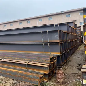 GB Standard H Beam Hot Rolled H Steel Profile H Beam Column for Steel Structure Workshop thumbnail-4