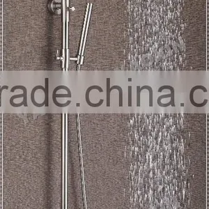 2016 New Fashion Stainless Steel Wall Mounted Bathroom Rain Shower Set thumbnail-3