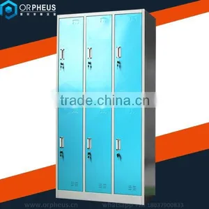 Metal Sports Locker School Furniture Steel Clothes Cabinet thumbnail-1