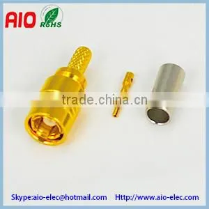 Crimp Type SMB Female RF Connector thumbnail-1