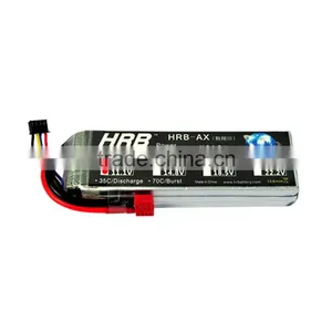HRB 11.1V 3600mah 35C Lithium Rechargeable Battery OEM for RC Hobby Lipo Pack thumbnail-3
