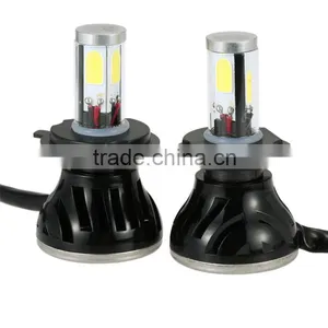 NEW Design Good Heat Disspation H4 LED Led Headlight Car Upgrade Conversion Bulb thumbnail-2
