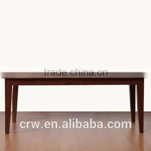 DT-4028 Korea Thick Wood Slab Wooden Dining Table thumbnail-3