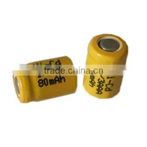 NICD Rechargeable Battery 1/3AAA 80mAh thumbnail-1
