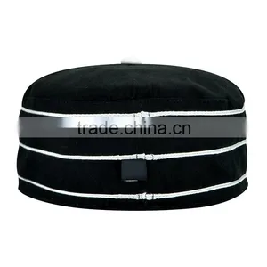 OEM Handsome Custom Fashion Soft Cotton Flat Top Military Cap thumbnail-2