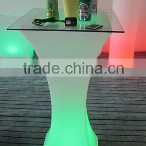 PE Plastic Bar Table With LED Light & Remote Control YXF-4511 thumbnail-5