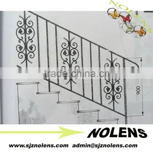 Black Decorative Cheap Security Backyard Metal Fence thumbnail-1